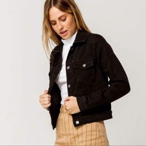 Tillys NEW black corduroy jacket from sky+sparrow
